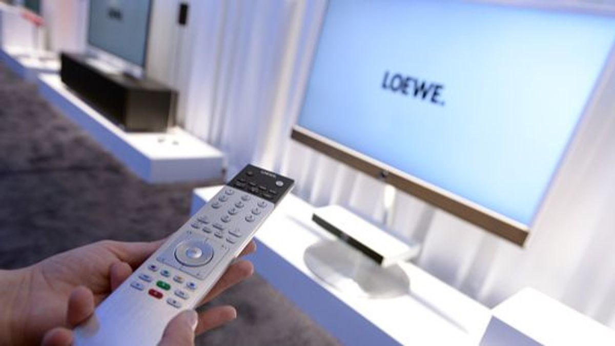 Televisor de la firma alemana Loewe Televisor de la firma alemana Loewe