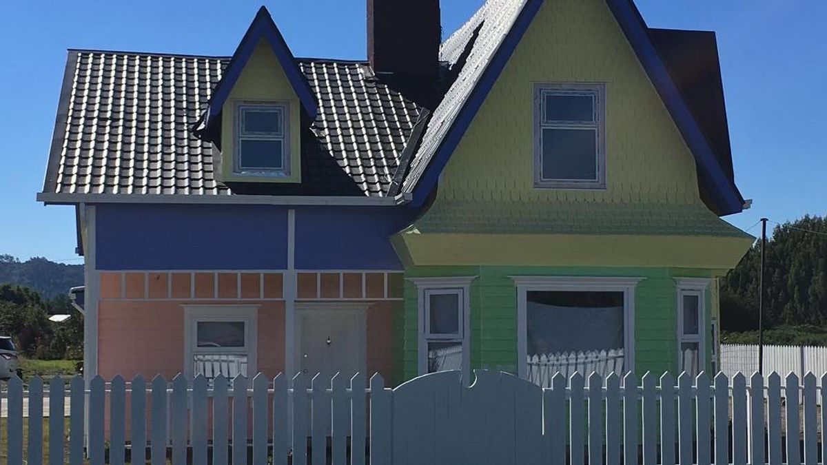 Una pareja chilena construye una casa idéntica a la de 'UP' y