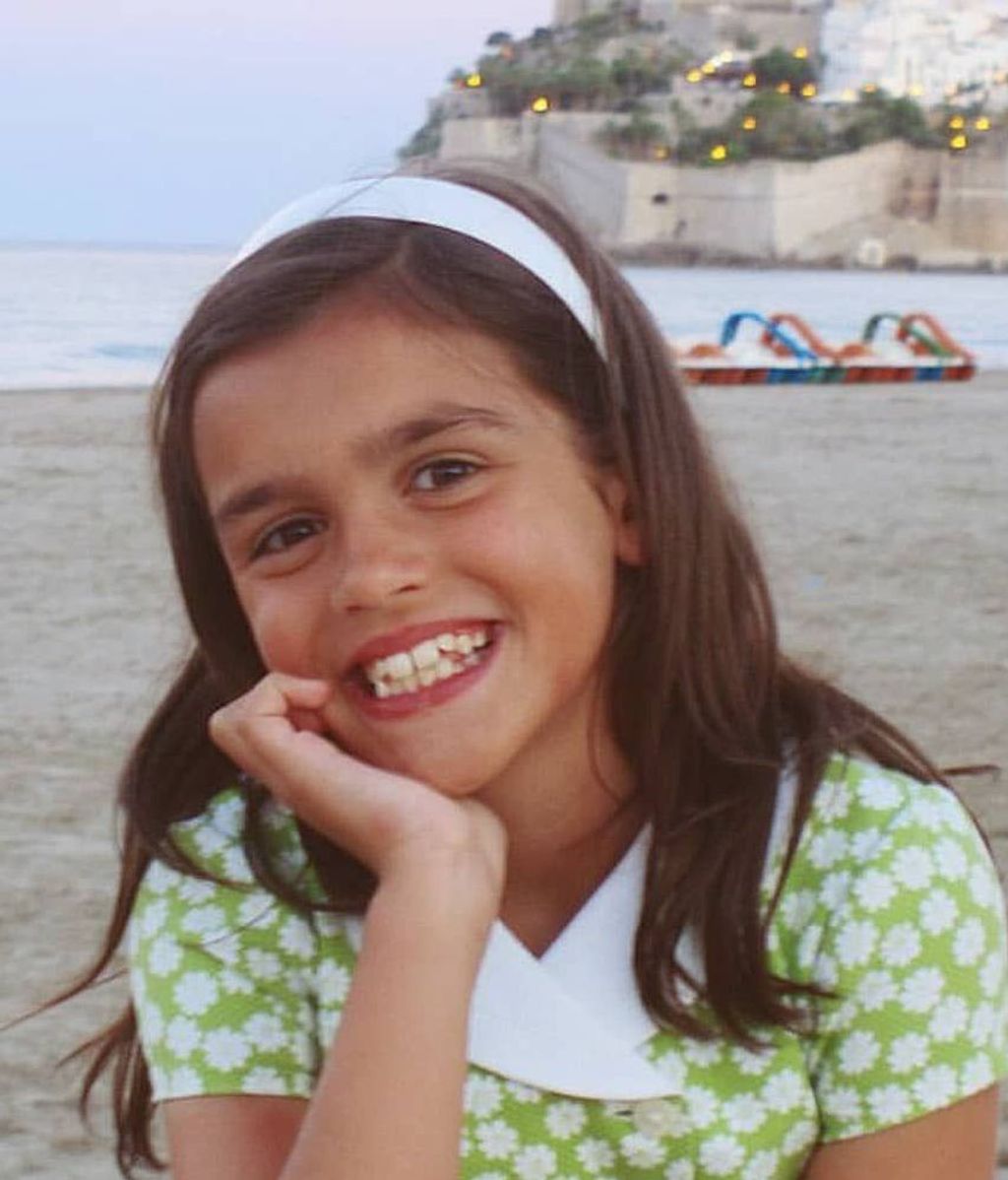 Amaia Romero, cuando era niña