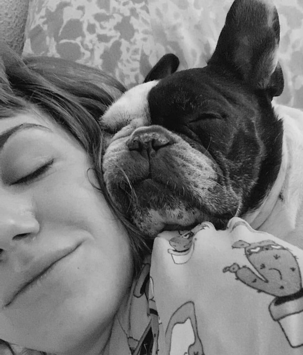 Angy Fernández recientemente perdió a su perro Elvis