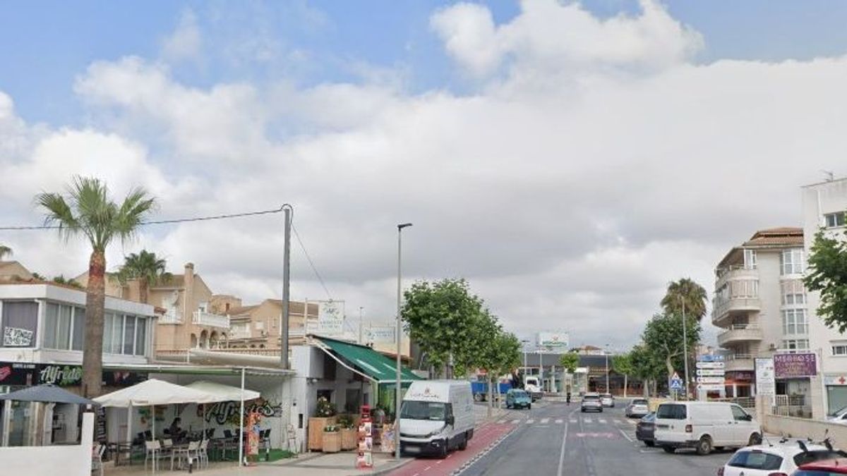 Avenida de l'Albir en Alfas del Pi Avenida de l'Albir en Alfas del Pi