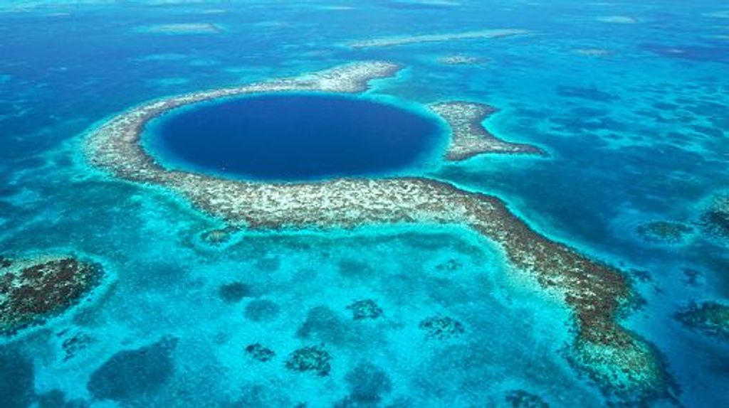 Barrera de Coral de Belice.