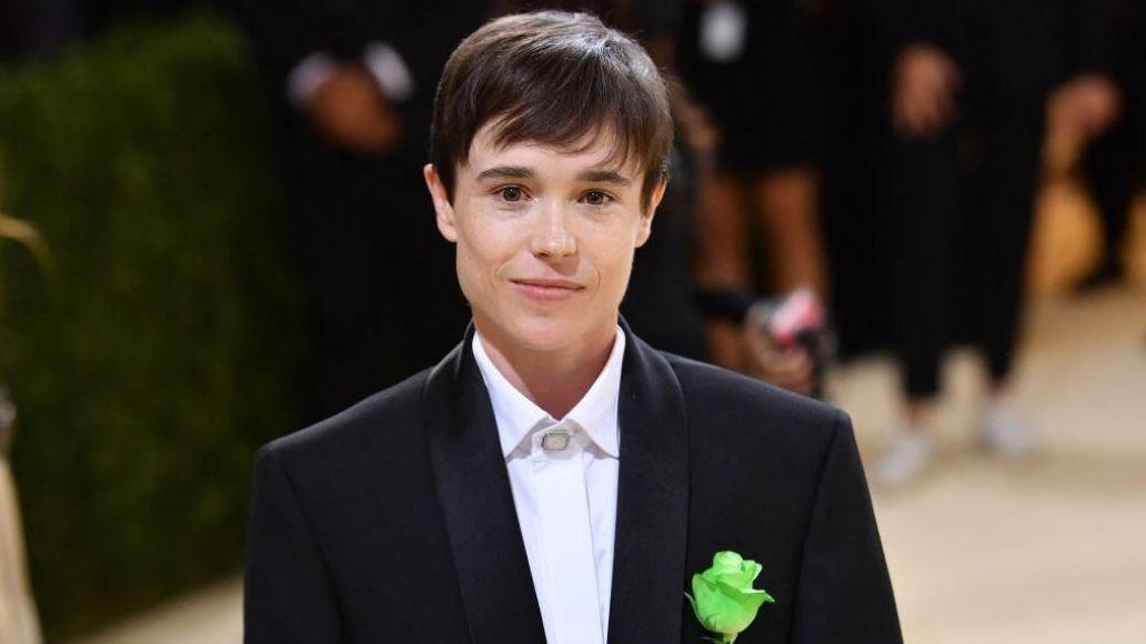 El actor Elliot Page que saltó a la fama cuando era Ellen Page, antes de su proceso de transición.