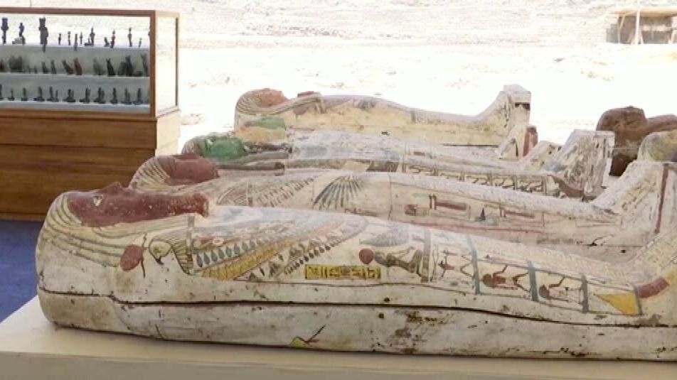 El mayor tesoro encontrado en Egipto tiene 2.500 años