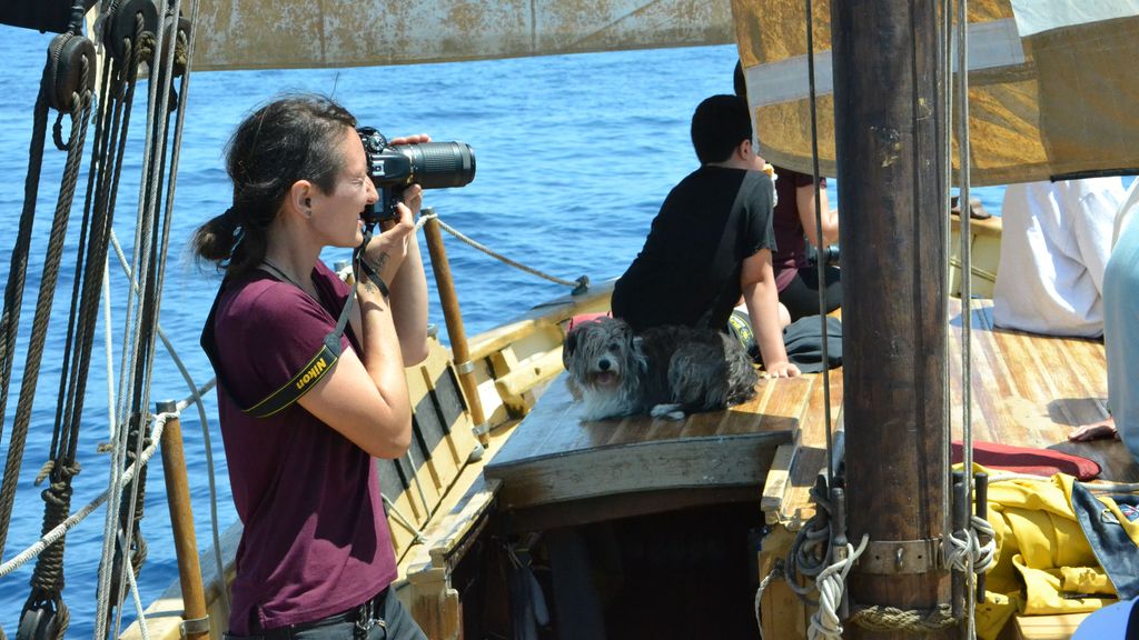 Fotógrafa y biologa marina Julia Gostischa