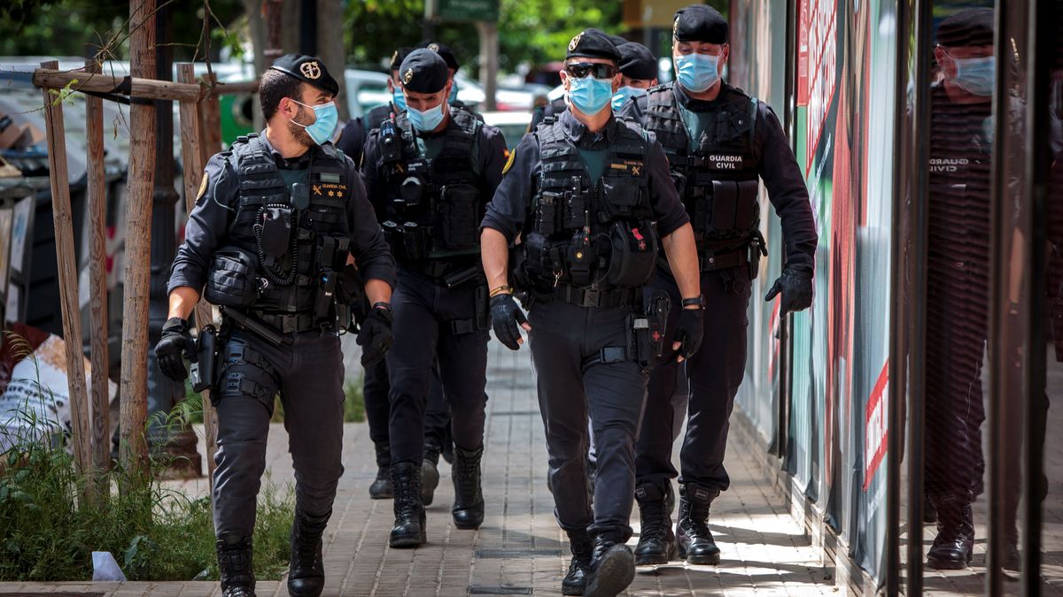 Guardia Civil operación Azud Valencia Guardia Civil operación Azud Valencia