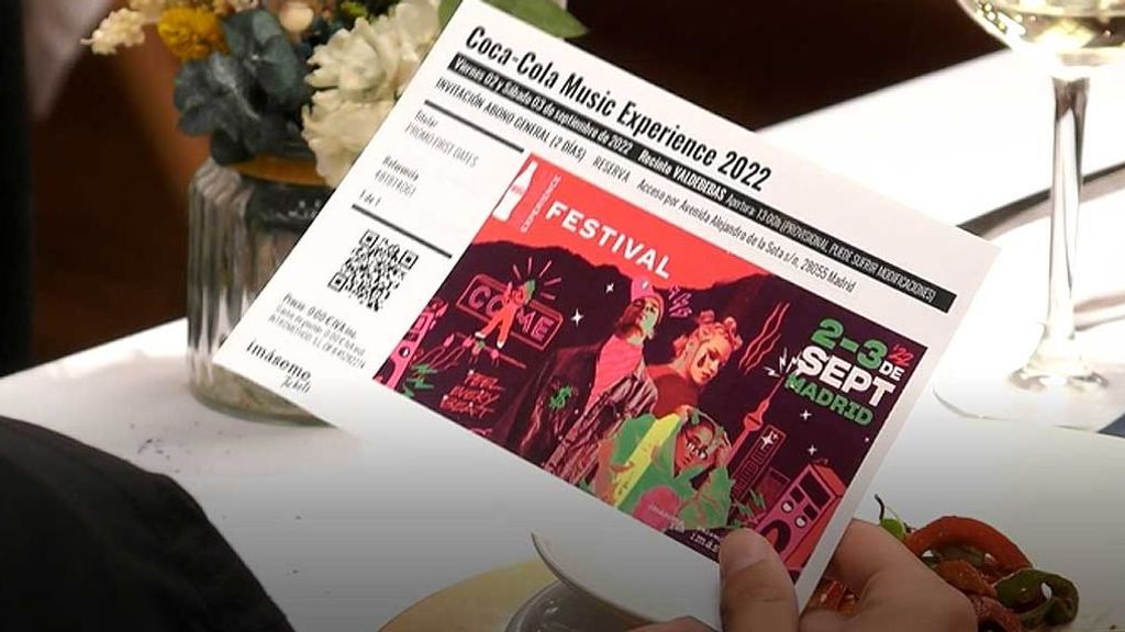 Lidia Torrent regala a los solteros dos entradas para el Coca-Cola Music Experience