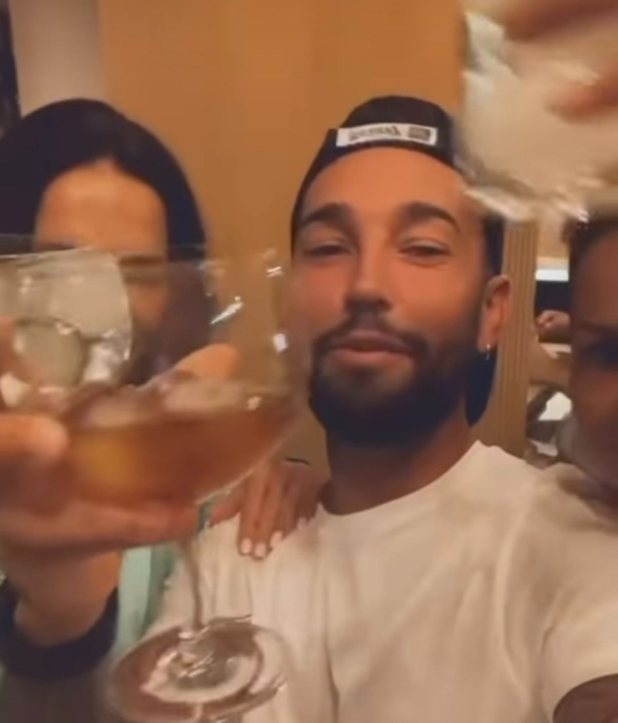 Omar Sánchez, Olga Moreno y Marta López