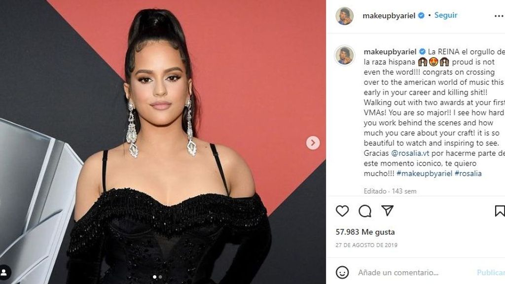 Rosalía, en 2019