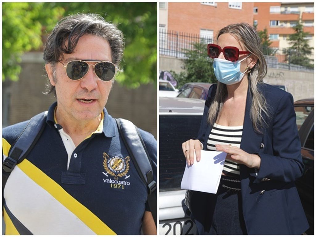 Luis Lorenzo y Arancha Palomino se presentaron este lunes ante el juez