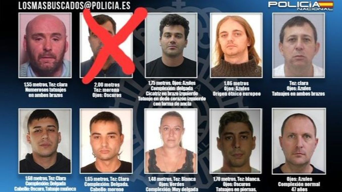 Cartel de los más buscados Cartel de los más buscados