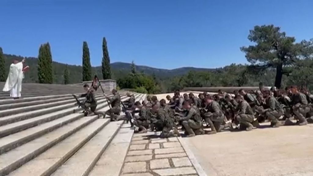 Polémica en el Valle de los Caídos: Defensa investiga a una unidad militar por participar en un acto religioso