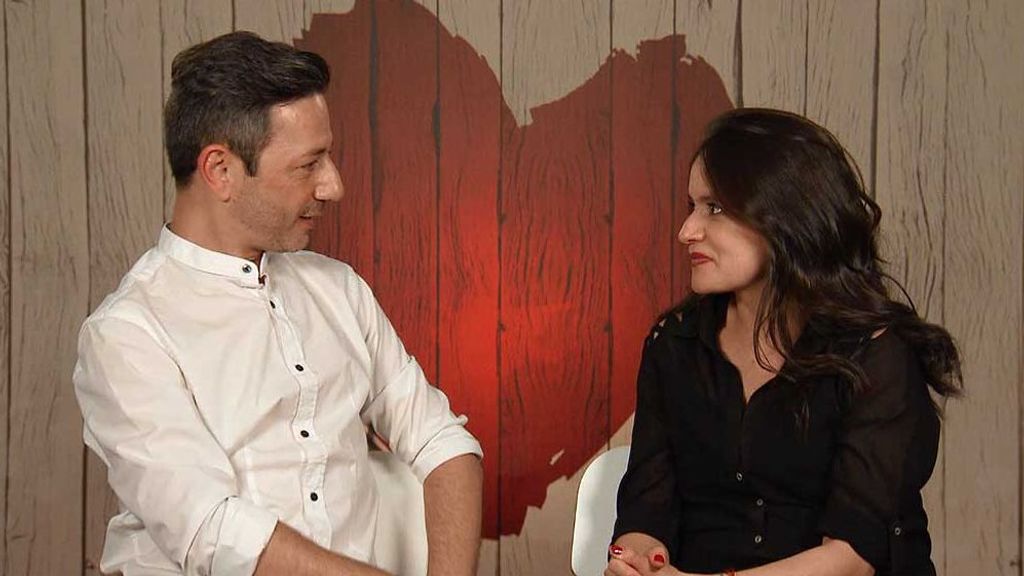 Deisy y Pier Paolo en 'First Dates'