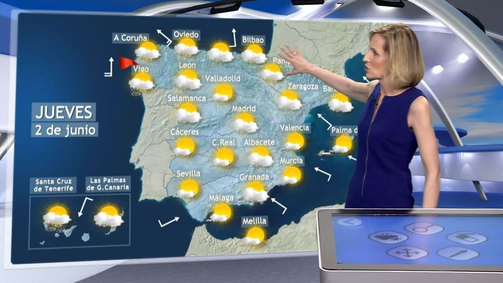 El calor seguirá siendo protagonista el jueves: el tiempo en España para el 2 de junio