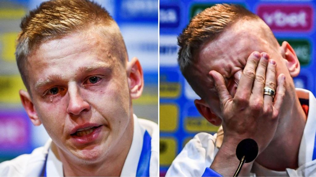 Zinchenko rompe a llorar por la invasión rusa en Ucrania: "Tenemos que pararlo"