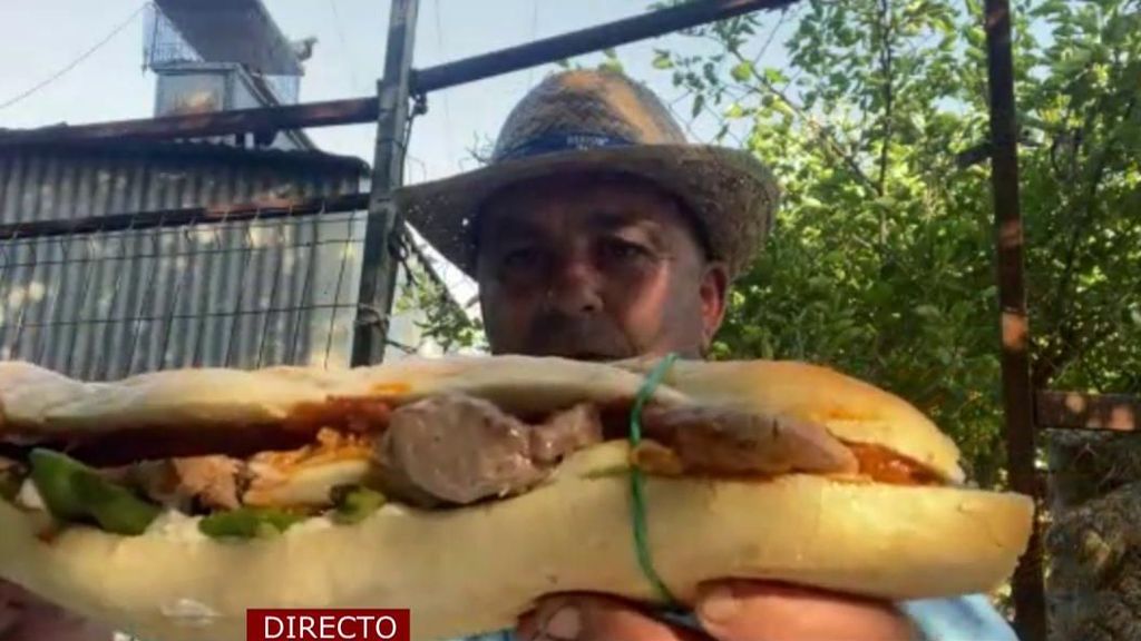 Ginés, el tiktoker de los bocadillos XXL