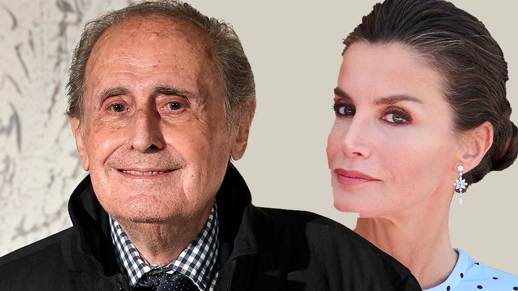 Jaime Peñafiel y la reina Letizia