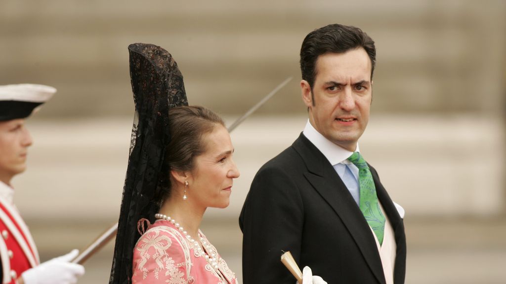 La infanta Elena y Jaime de Marichalar se acabaron divorciando.