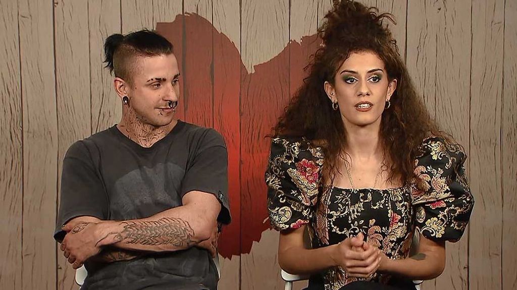 Manu y Gemma durante su cita en 'First Dates'