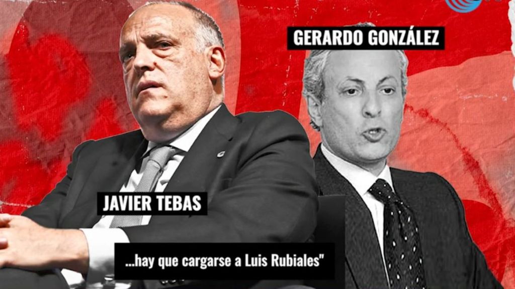 Los audios de Javier Tebas: "Hay que cargarse a Luis Rubiales y a Alejandro Blanco"