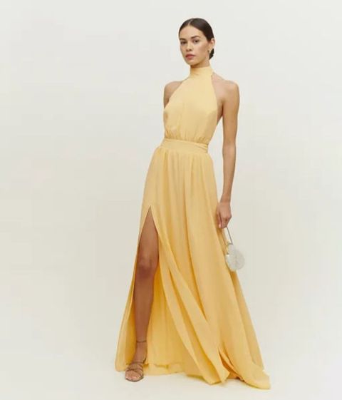 8 vestidos amarillos ideales para bodas están vetados) - Divinity