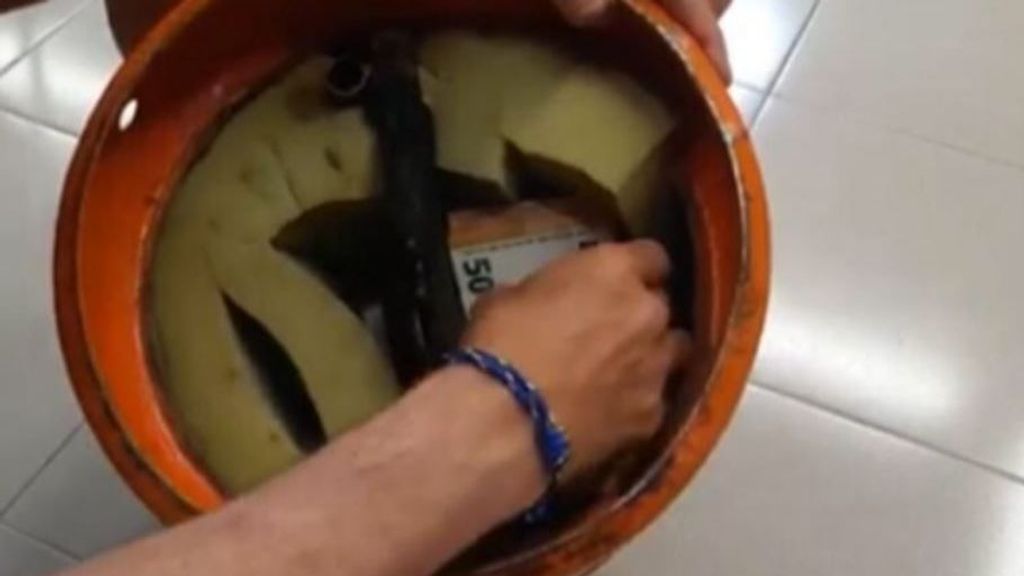 Droga en una bombona