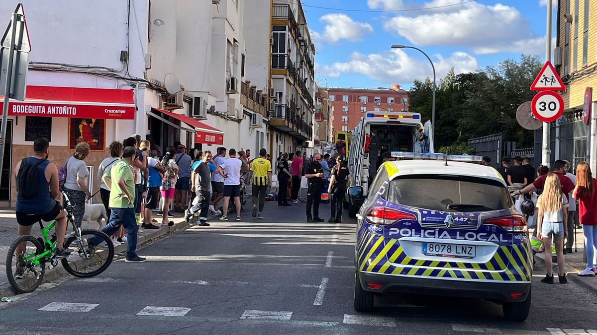 Atropellados dos menores en Sevilla Atropellados dos menores en Sevilla