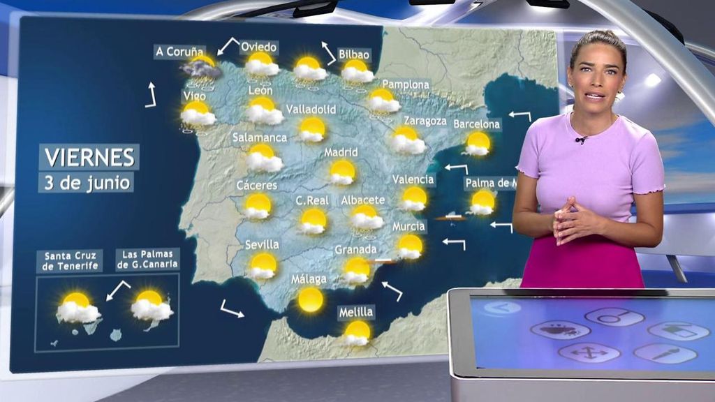 El viernes una borrasca traerá tormentas, calima y más de 30 grados a España