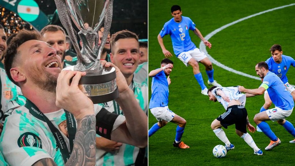 Messi recupera la sonrisa tras ganar la Finalissima: partidazo y MVP