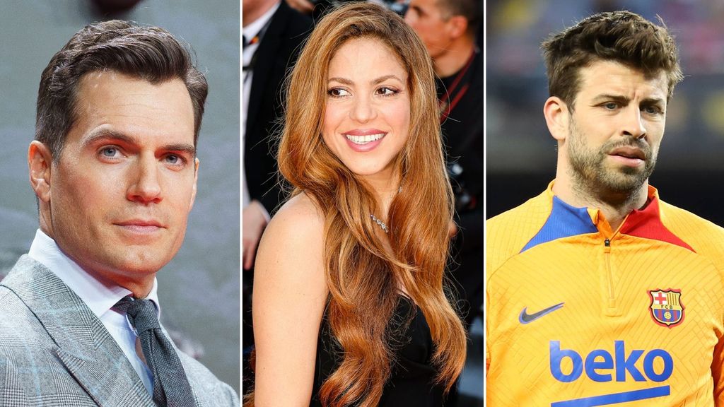 Henry Cavill, Shakira y Piqué
