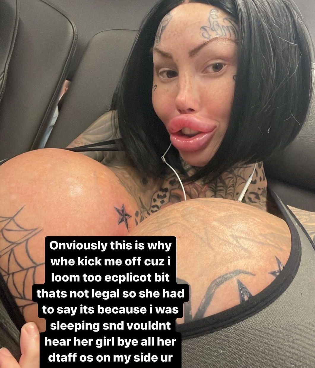 La influencer denunció sentirse "humillada" y "deshumanizada"