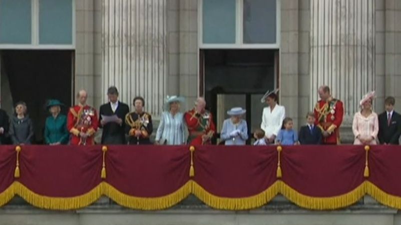 Las ausencias del balcón del Jubileo de Isabel II