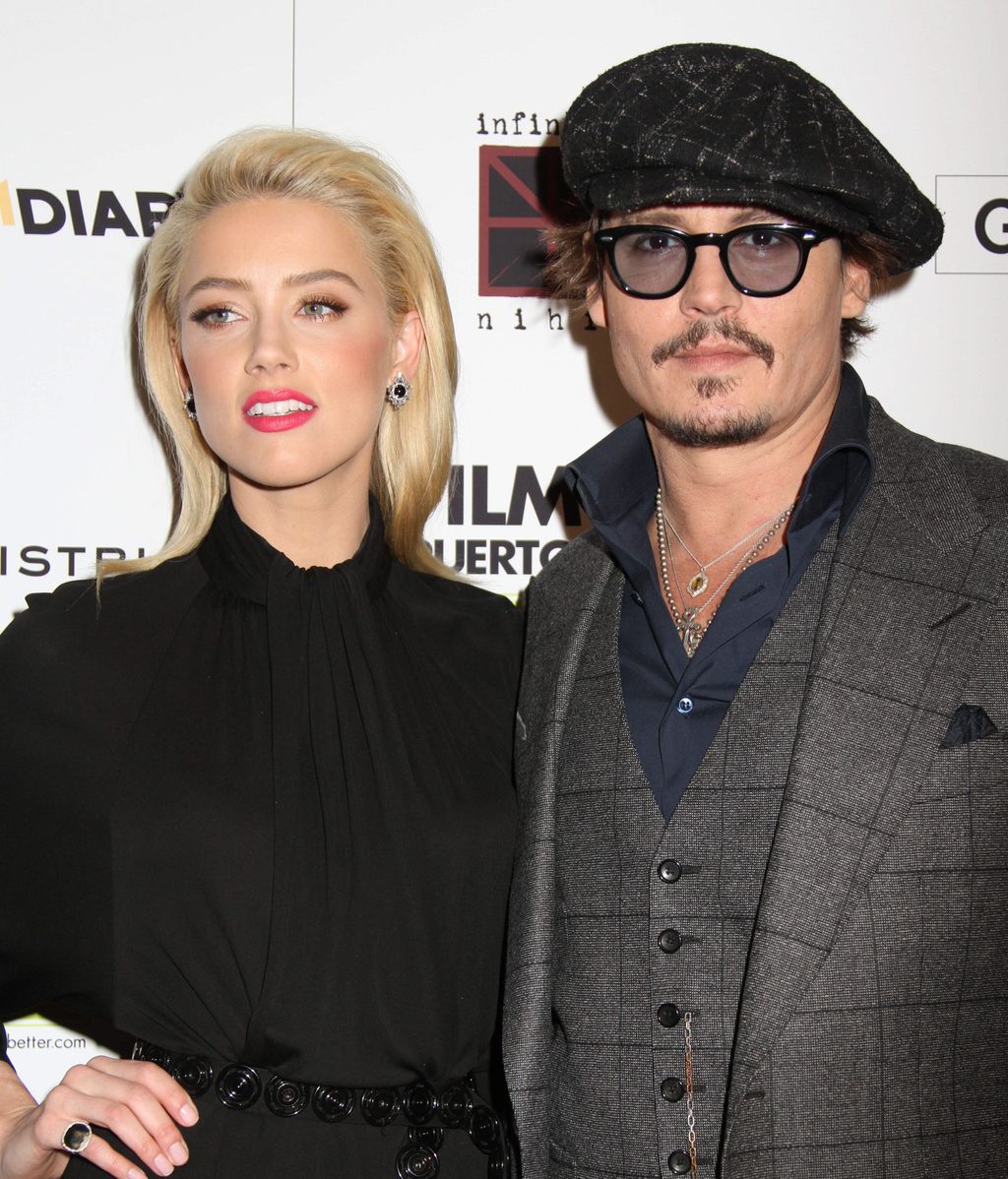 Amber Heard y Johnny Depp en 2011.