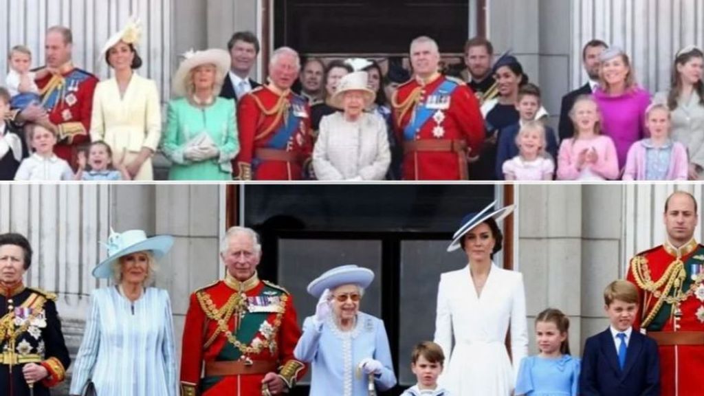 Las ausencias del balcón del Jubileo de Isabel II