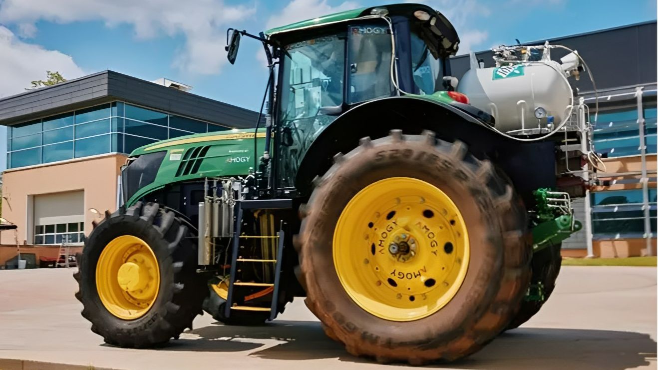 EL PRIMER TRACTOR A AMONIACO DEL MUNDO FOTO AMOGY