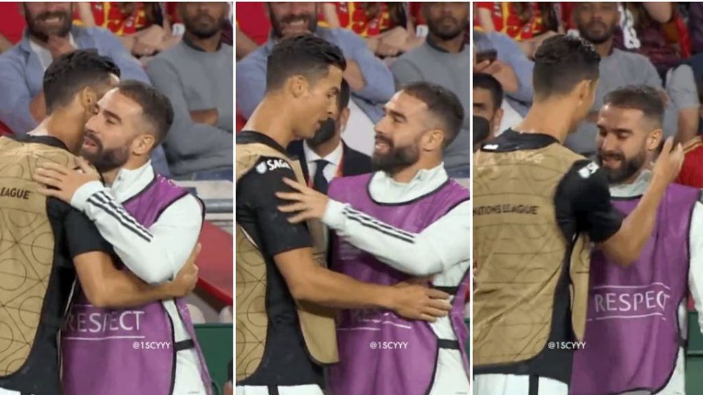 El abrazo entre Cristiano y Carvajal que emociona al madridismo: "Enhorabuena por la Champions"
