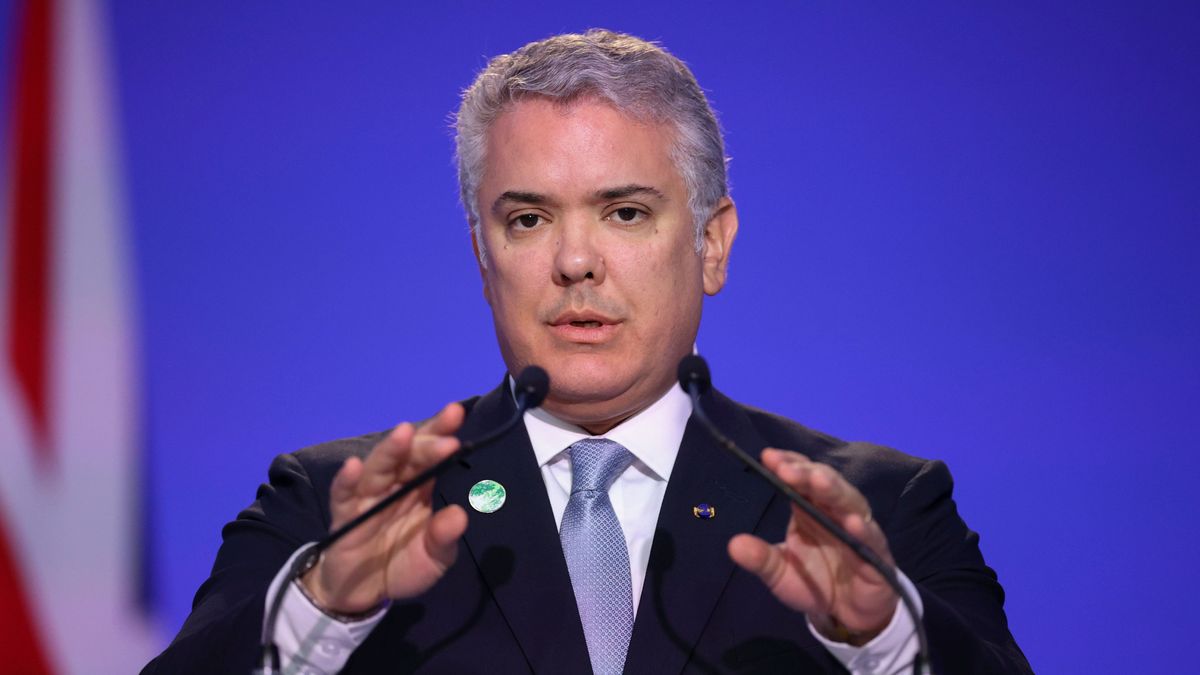 El presidente colombiano, Iván Duque El presidente colombiano, Iván Duque