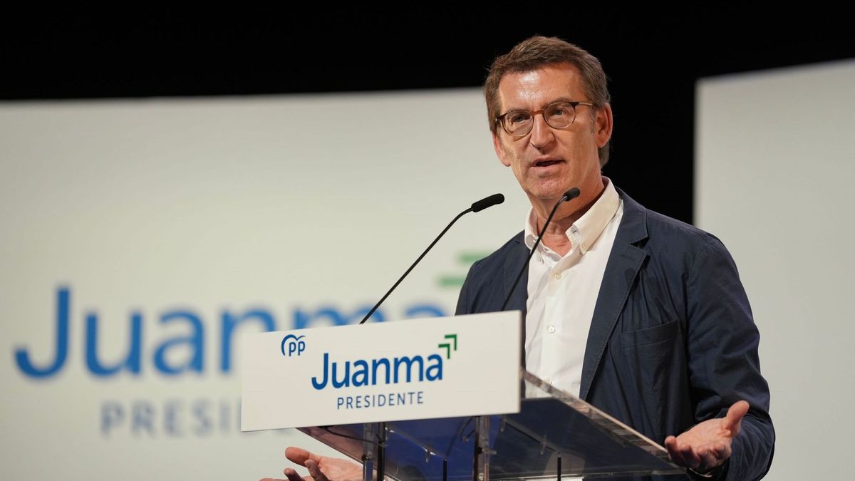 EuropaPress 4498345 presidente pp alberto nunez feijoo mitin estepona EuropaPress 4498345 presidente pp alberto nunez feijoo mitin estepona