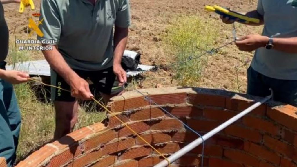 Labores de búsqueda de la Guardia Civil