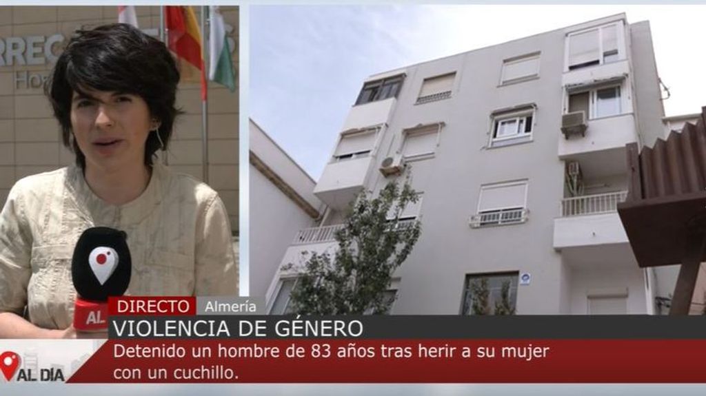 Detenido un anciano por apuñalar a su mujer en Almería