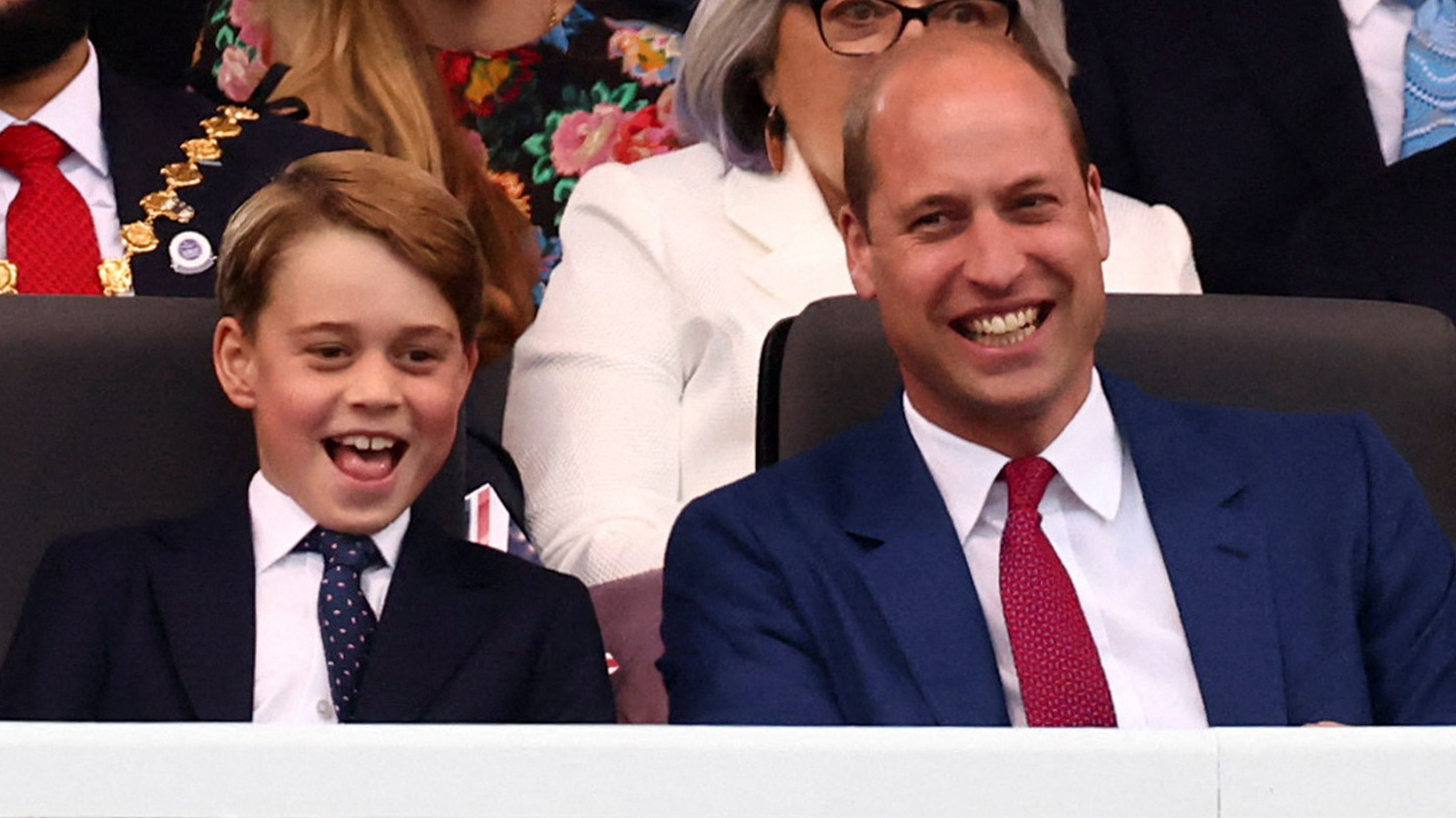 George y Charlotte de Cambridge acaparan todas las miradas en el concierto en homenaje a Isabel II