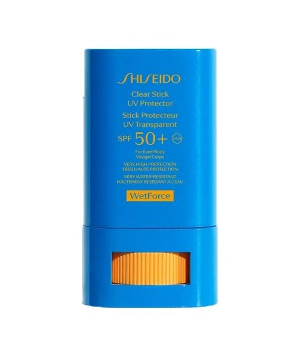 Protector Solar Clear Stick SPF 50 de Shiseido