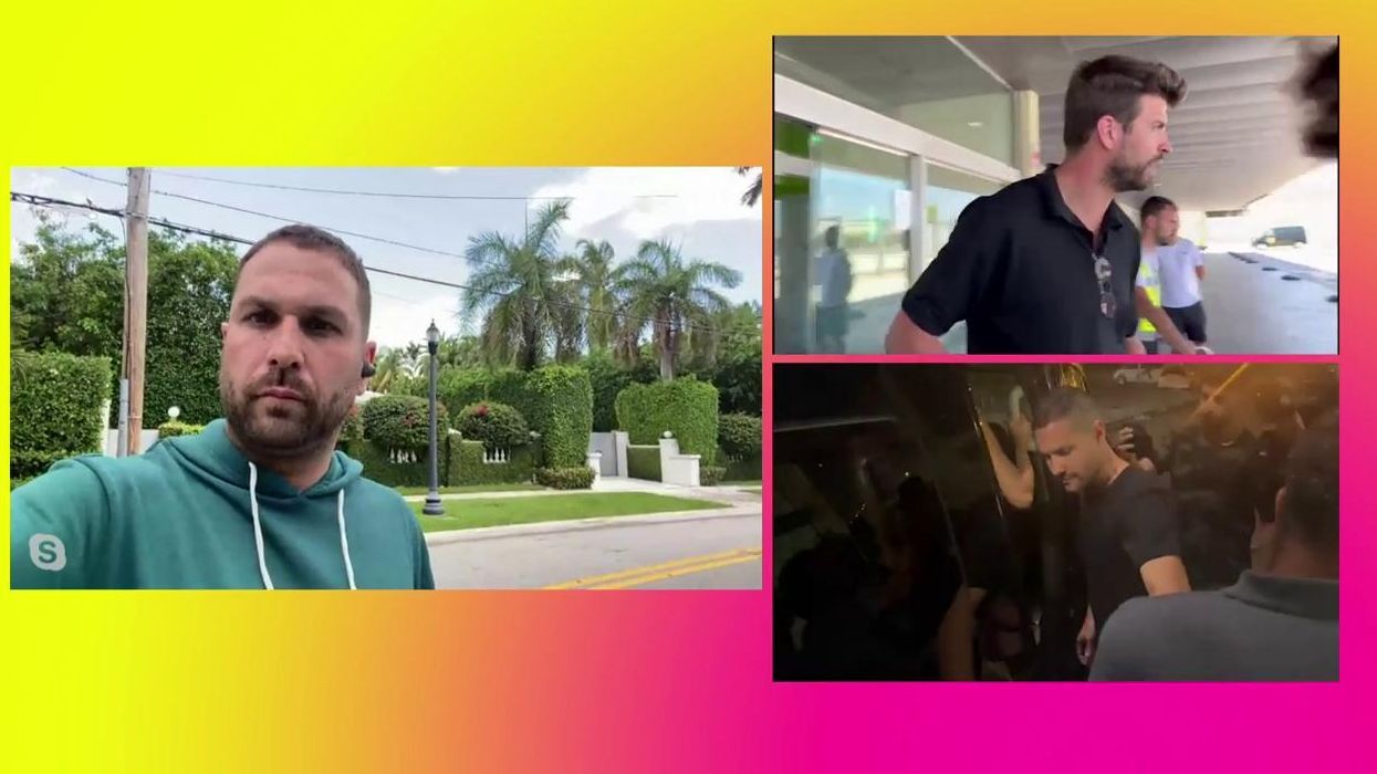 Piqué podría haber seguido viéndose con su ex mientras estaba con Shakira