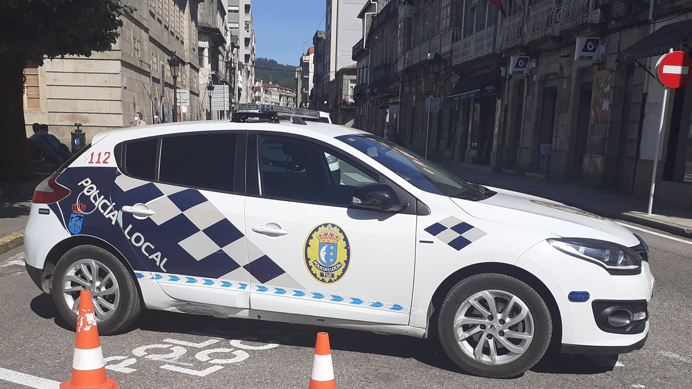 Coche de la Policía Local de Tui, Pontevedra