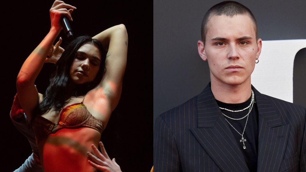 Dua Lipa y Arón Piper