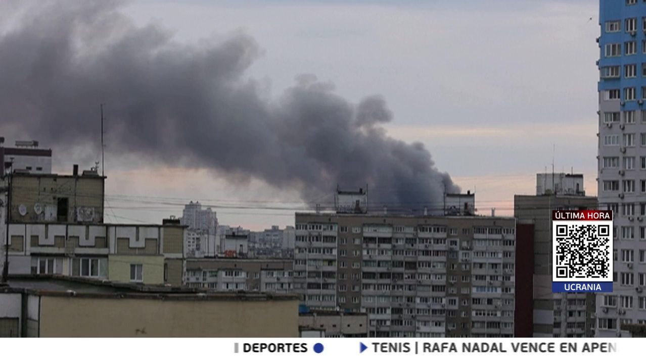 Guerra en Ucrania: Rusia vuelve a bombardear Kiev y mantiene el acoso sobre más de 30 localidades en el Dombás