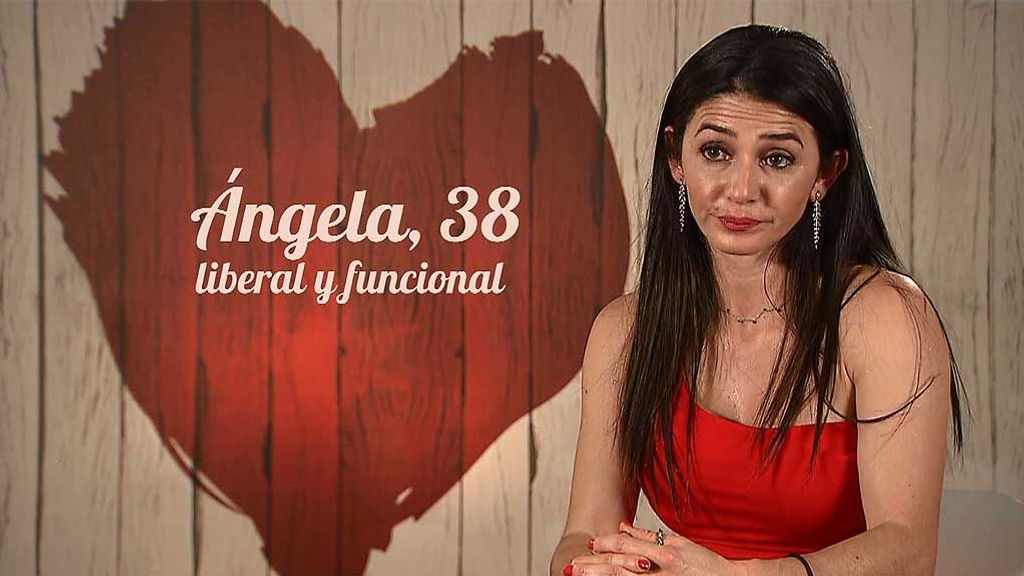 Ángela durante su paso por 'First Dates'