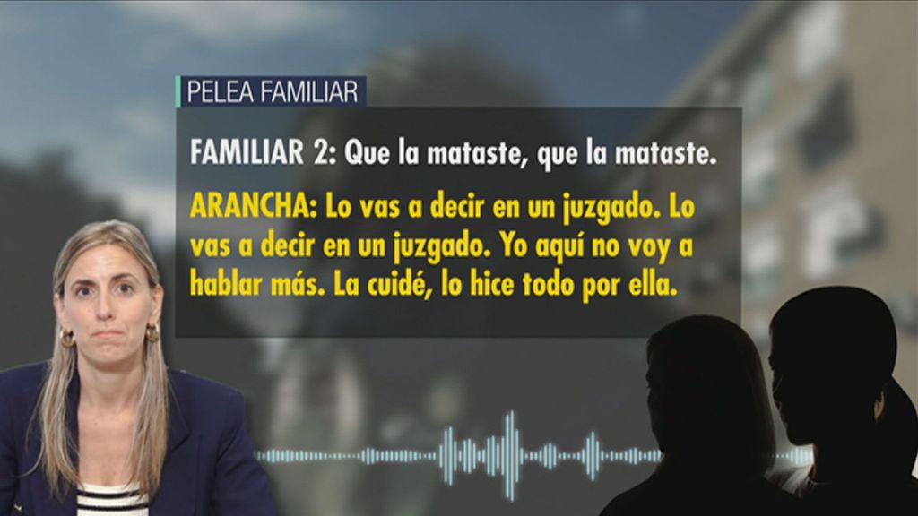 Los audios de la pelea familiar de Arancha Palomino y Luis Lorenzo en el funeral de su tía: "Asesinos, quería volver a casa"