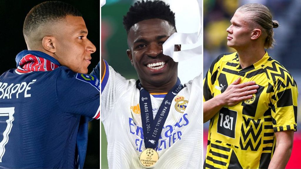 Vinicius, sin nada que envidiar a Mbappé y Haaland: son los tres jugadores más valiosos