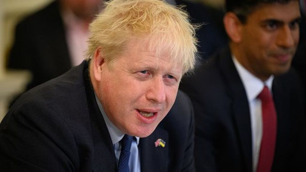 Boris Johnson tras la moción de no-confianza que ganó entre sus parlamentarios